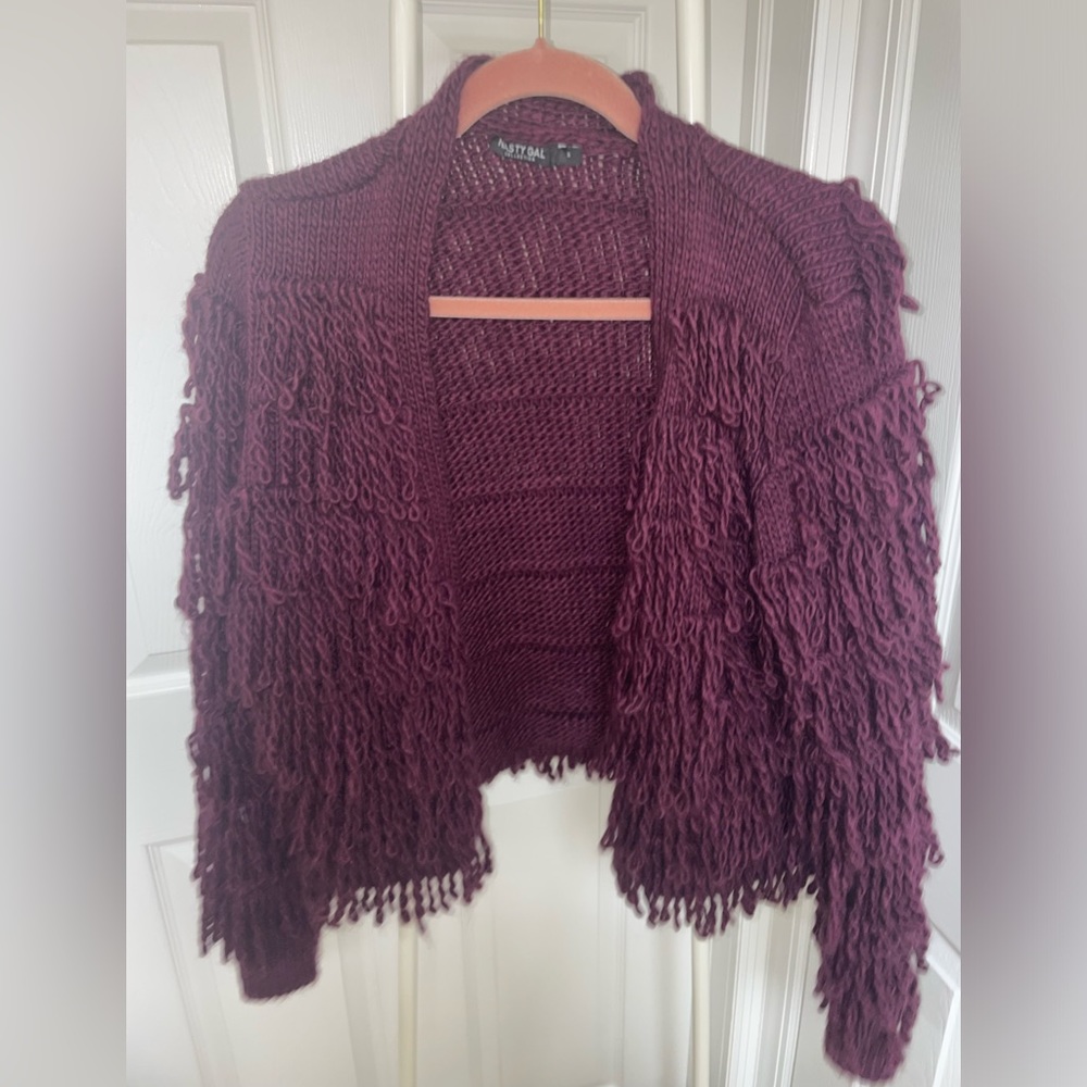 Nasty Gal shaggy sweater
